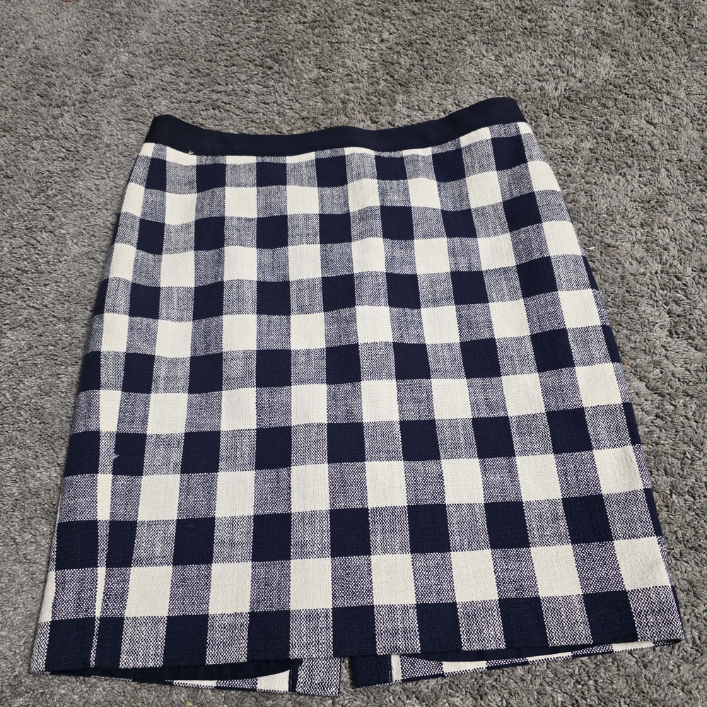 J.Crew Navy Pencil Skirt